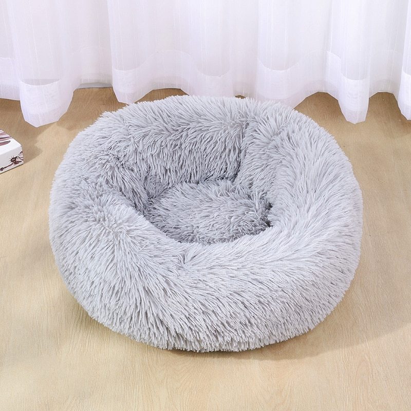 Pet Kennel Deep Sleep Dog House Velvet Mats Sofa For Dog Basket Pet Cat Bed -  Pet House