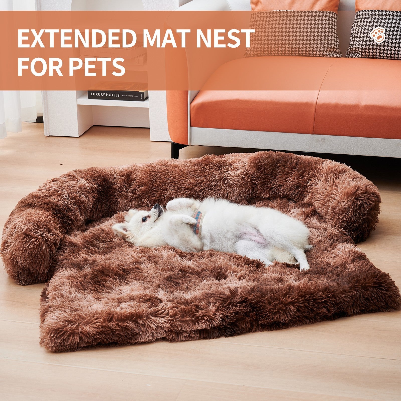 Dog Bed Mat For Couch - Non-Slip, Machine Washable - Comfortable Pet Pad -  Pet House