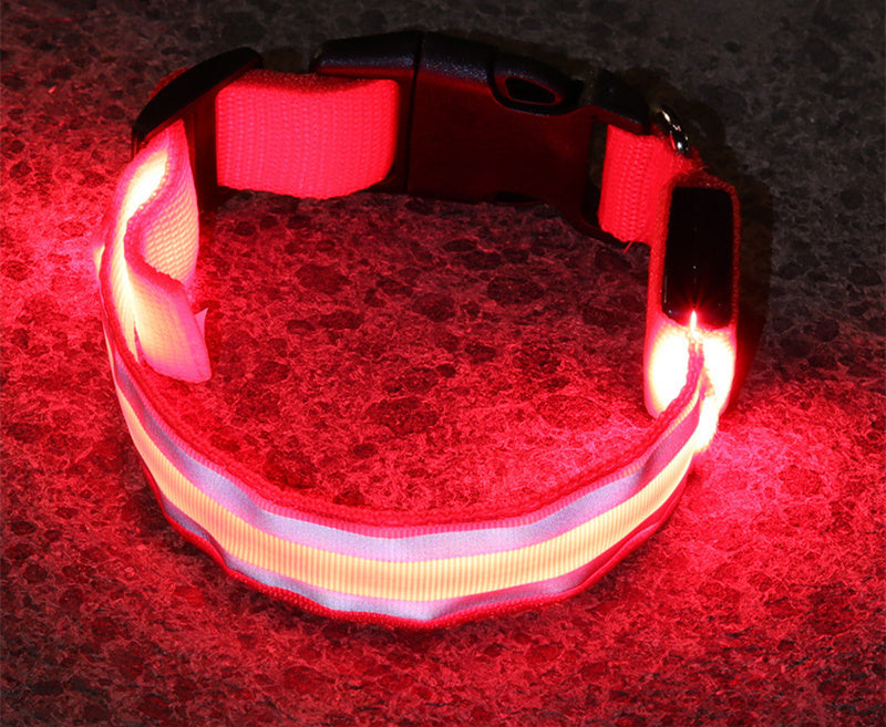 Anti-lost Led Luminous Dog Collar Pet Supplies -  Pet House