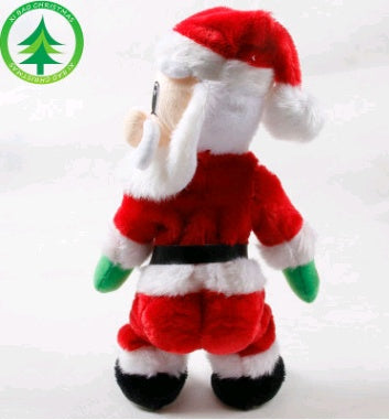 Christmas Decorations Electric Santa Toys Creative Twist Music Santa Claus Dolls -  Pet House