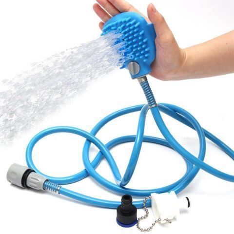 Dog Bath Artifact Pet Bath Sprinkler Pet Bath Brush -  Pet House