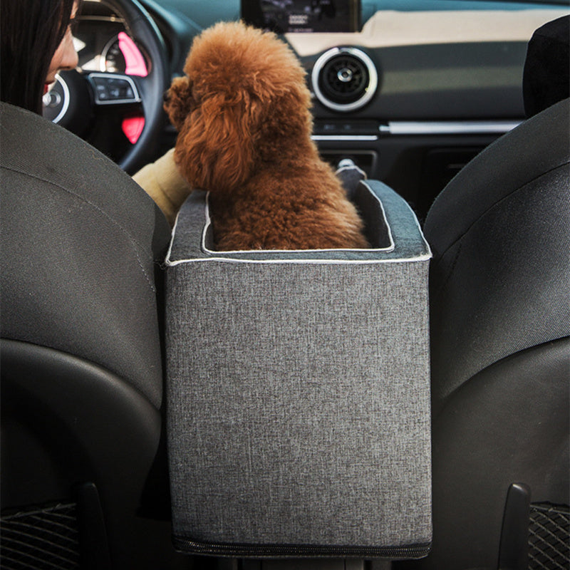 Car Safety Cat Dog Bed Travel Central Control Pet Seat Transport Dog Carrier -  Pet House