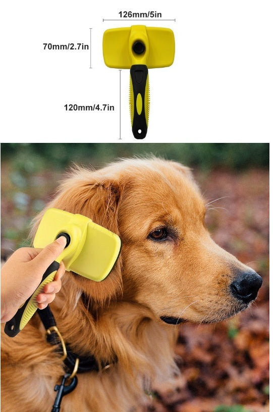 Waterproof Comfortable Small Large Dog Comb Pet Grooming Tools Cat Fits Various Hair -  Pet House