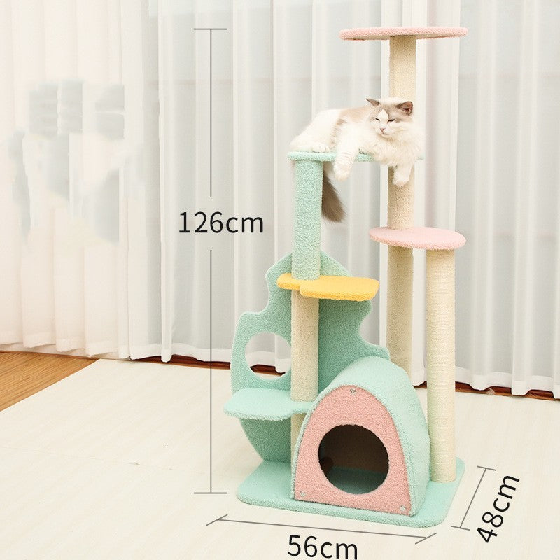 Large Cat Scratching Post Cat Life Supplies Toys -  Pet House