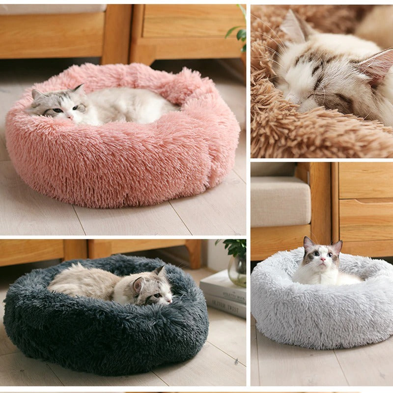 Pet Kennel Deep Sleep Dog House Velvet Mats Sofa For Dog Basket Pet Cat Bed -  Pet House