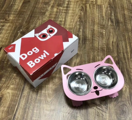 Anti-falling Cat Dog Feeding Water Bowl -  Pet House