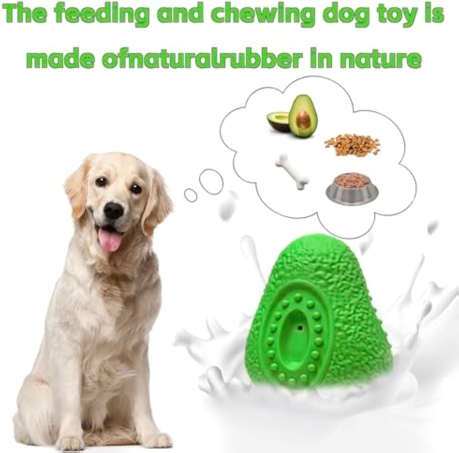 Dog Chew Toys For Aggressive Chewers Indestructible Dog Toy Large Dog Toys Safe Rubber Dog Teething Toys For Small Medium And Large Dogs Breeds Heavy Duty Dog Toy -  Pet House