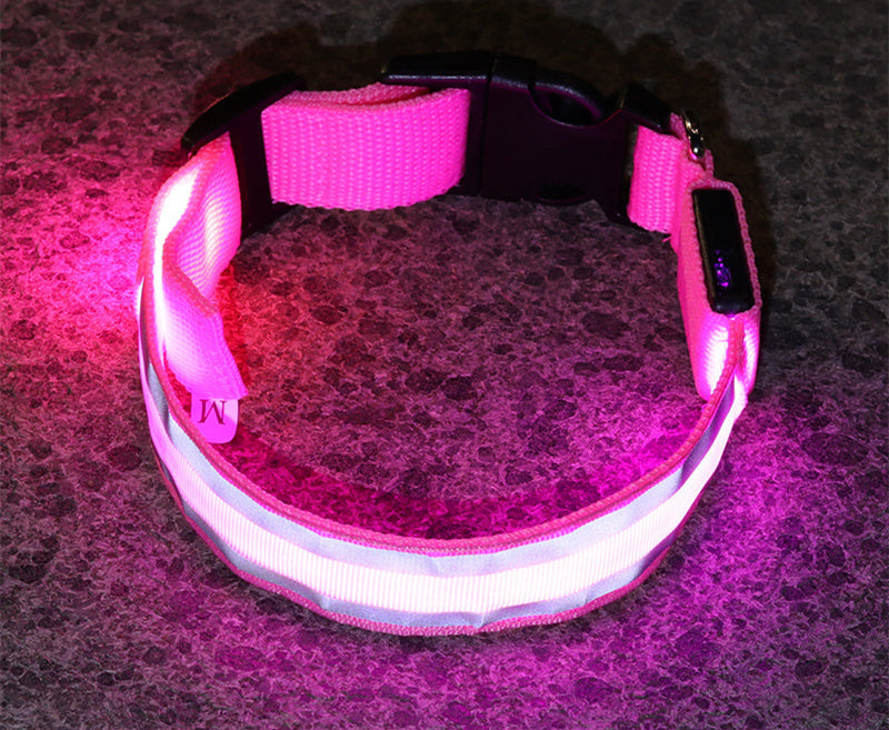 Anti-lost Led Luminous Dog Collar Pet Supplies -  Pet House