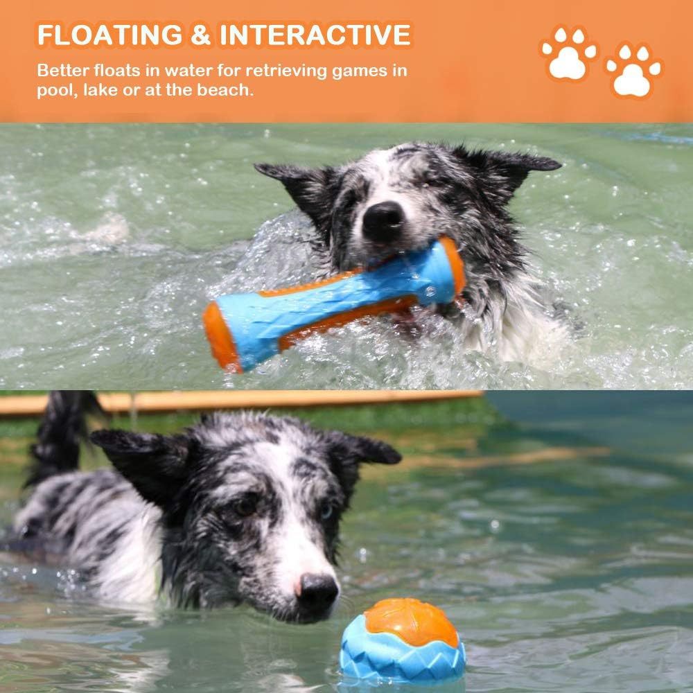 Dog Squeaky Toys Pool Toys Floating Toys For Interactive Fetch Play Dog Beach Toy -  Pet House