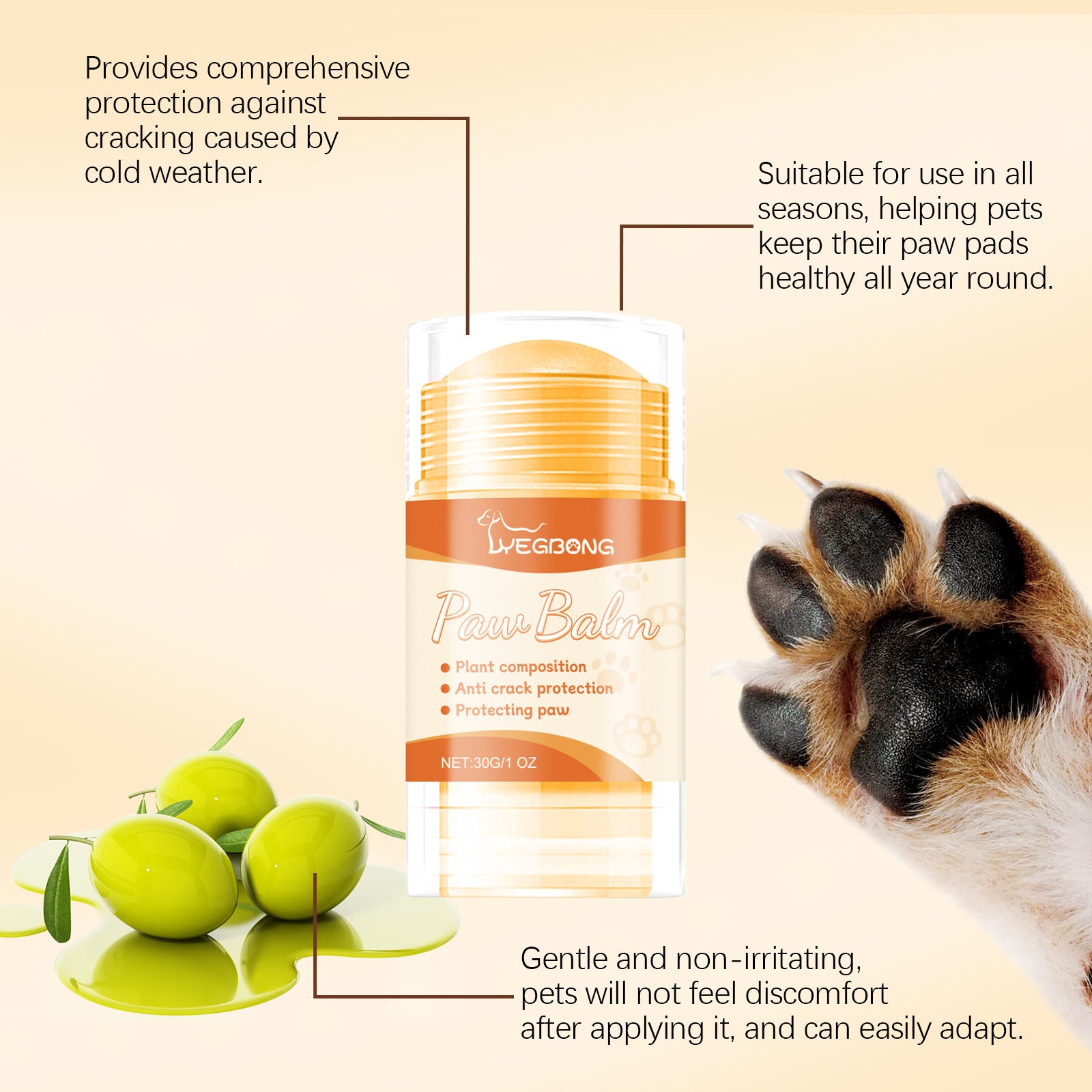 Pet Foot Care Claw Cream -  Pet House