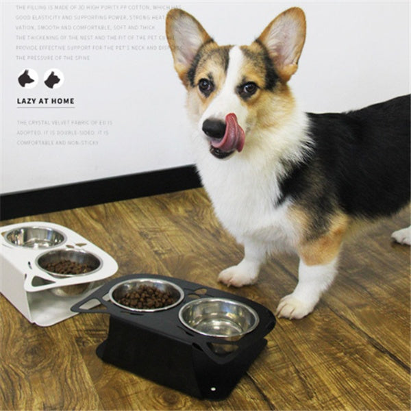 Anti-falling Cat Dog Feeding Water Bowl -  Pet House