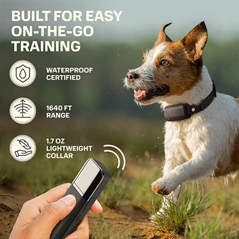 Dog Electric Shock Collar Training Stop Bark Collar -  Pet House