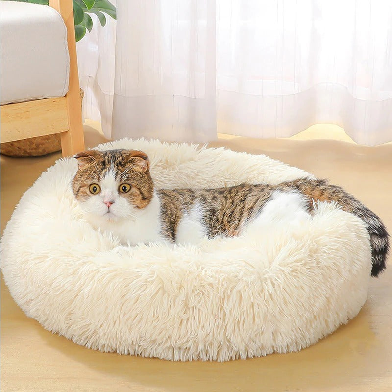 Pet Kennel Deep Sleep Dog House Velvet Mats Sofa For Dog Basket Pet Cat Bed -  Pet House