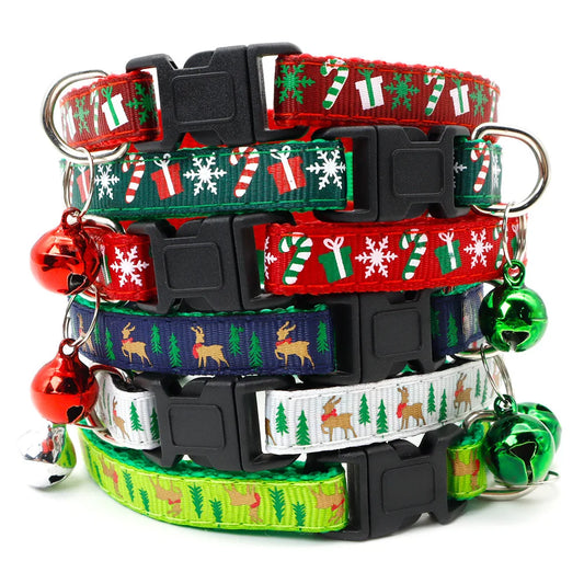 Pet Collar with Bell for christmas -  Pet House