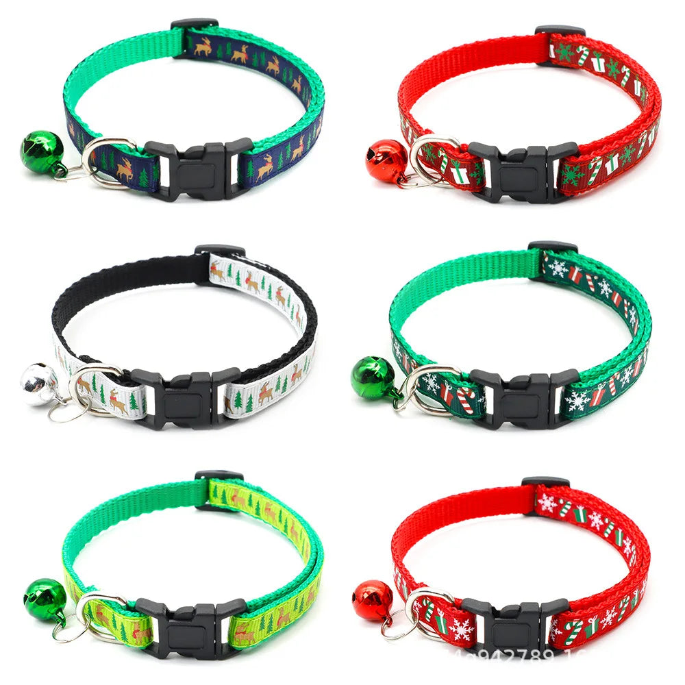 Pet Collar with Bell for christmas -  Pet House