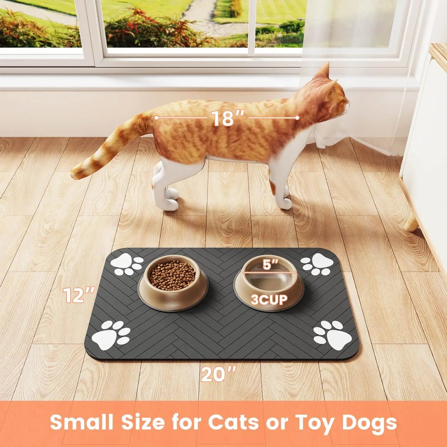 Pet Feeding Mat -  Pet House