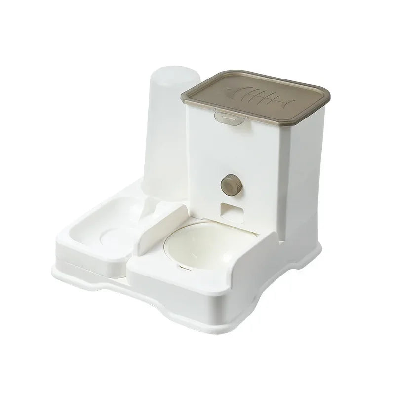 Double Ceramic Water Bowl -  Pet House