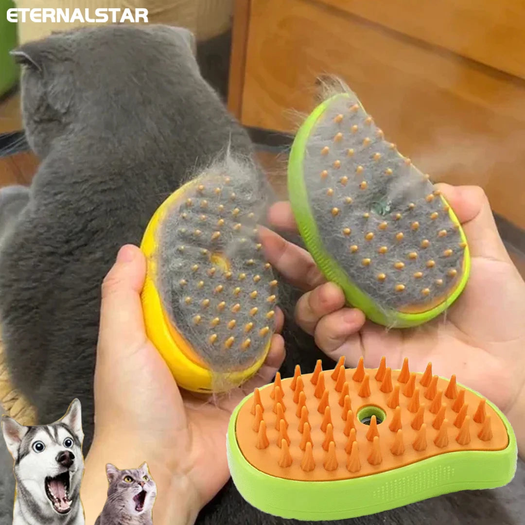 Cat Dog Electric Steamy Brush -  Pet House