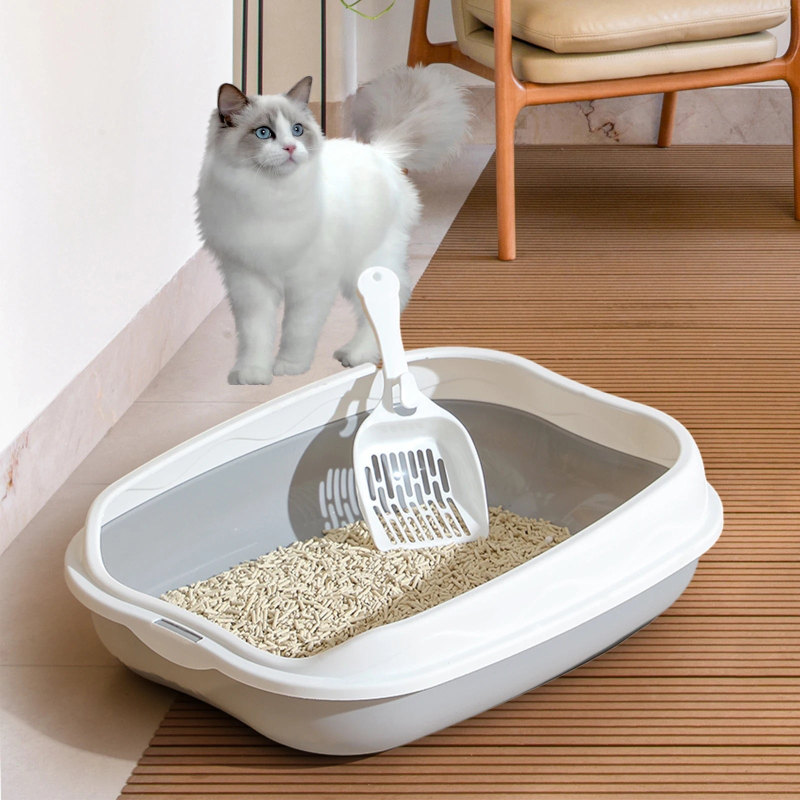 Cat Litter Box Portable -  Pet House