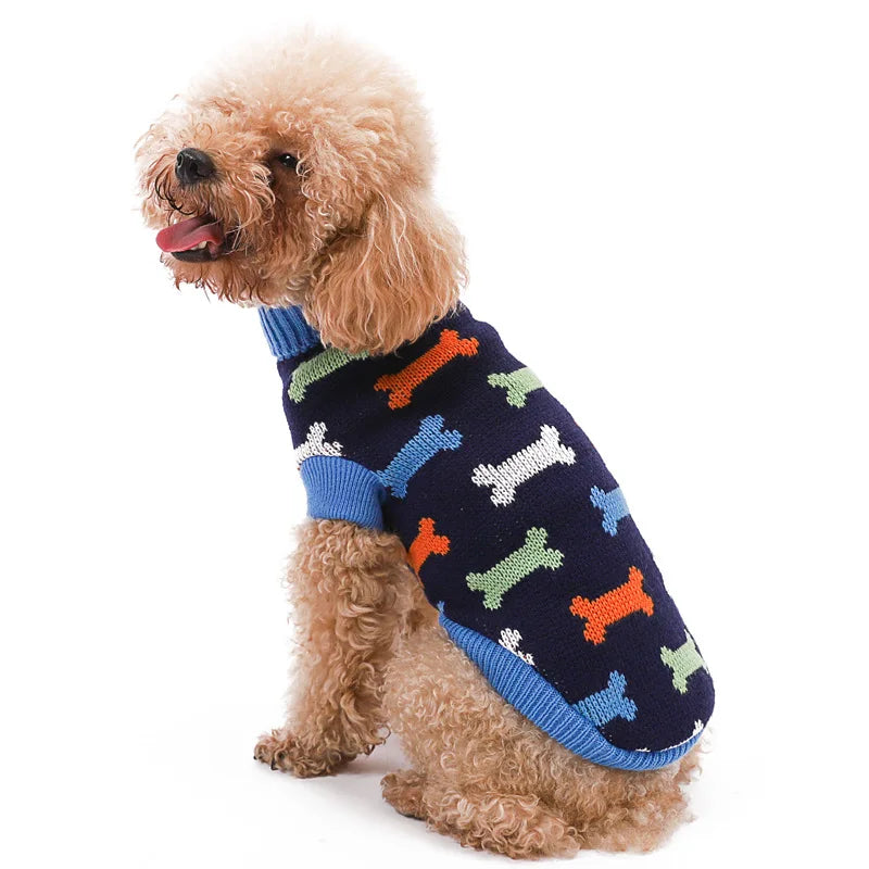 Warm Dog knitting Sweater -  Pet House