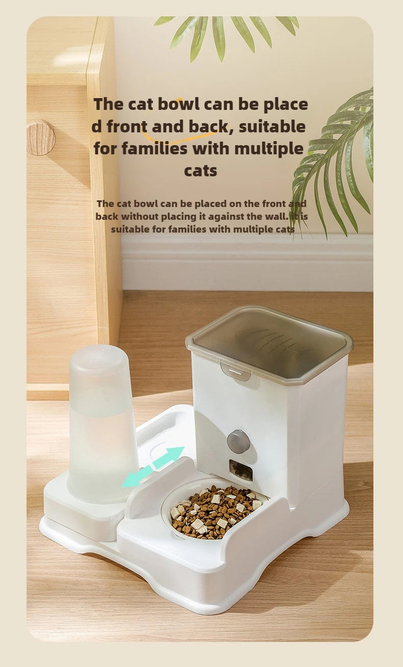 Double Ceramic Water Bowl -  Pet House