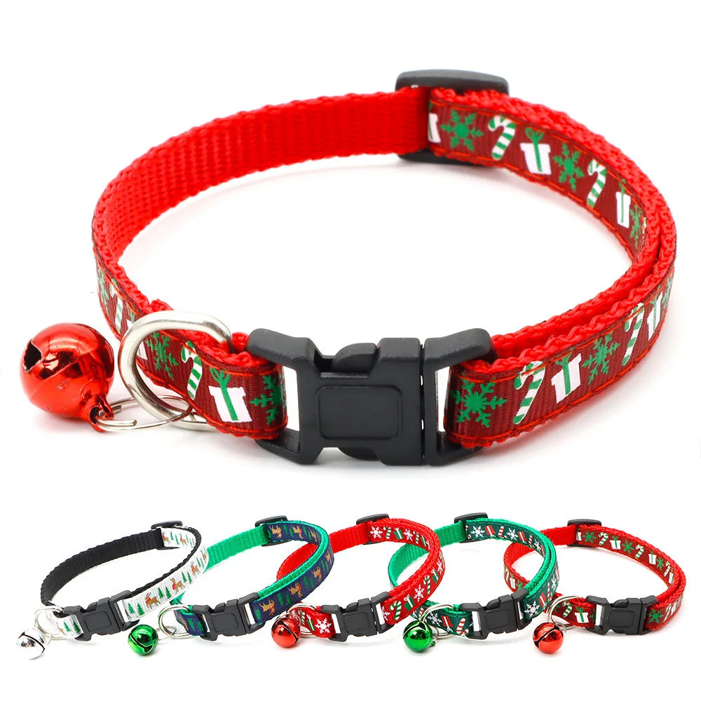 Pet Collar with Bell for christmas -  Pet House