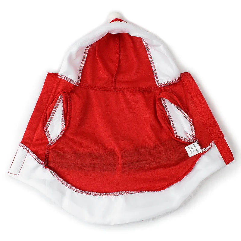 Santa Christmas Costume -  Pet House