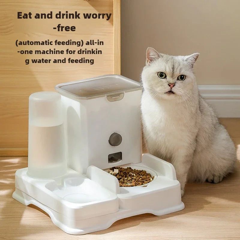 Double Ceramic Water Bowl -  Pet House