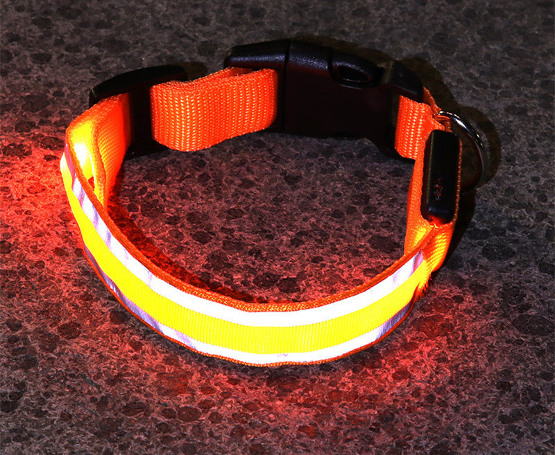 Anti-lost Led Luminous Dog Collar Pet Supplies -  Pet House