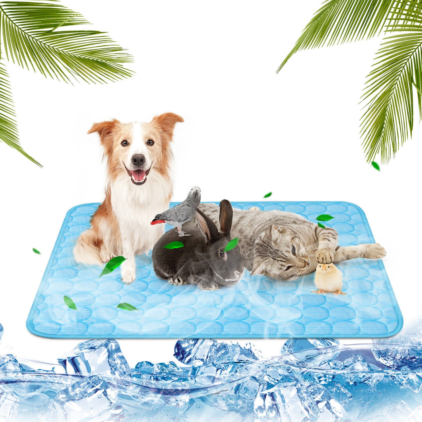 Pet Cooling Mat Cool Pad Cushion Dog Cat Puppy Blanket For Summer Sleeping Bed -  Pet House