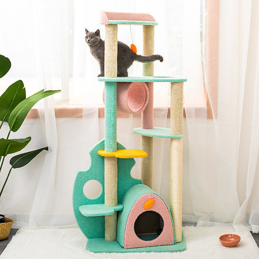 Large Cat Scratching Post Cat Life Supplies Toys -  Pet House