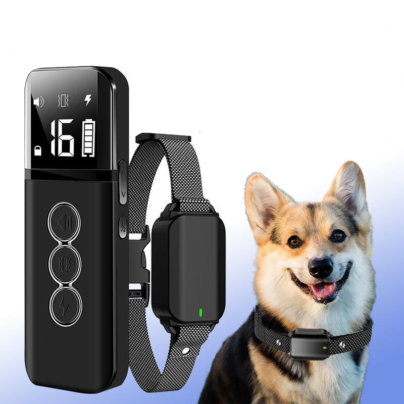 Dog Electric Shock Collar Training Stop Bark Collar -  Pet House